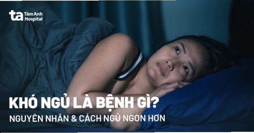 Người bệnh nằm trằn trọc không thể chìm vào giấc ngủ