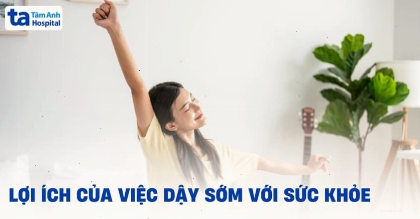 Người có lối sống lành mạnh dậy sớm tập thể dục
