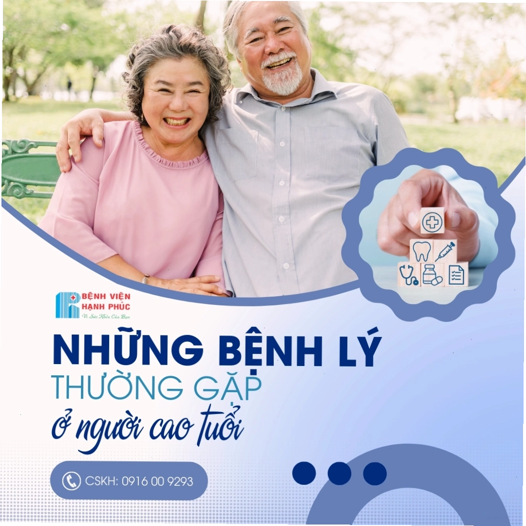 Những bệnh lý thường gặp ở người cao tuổi và cách phòng ngừa