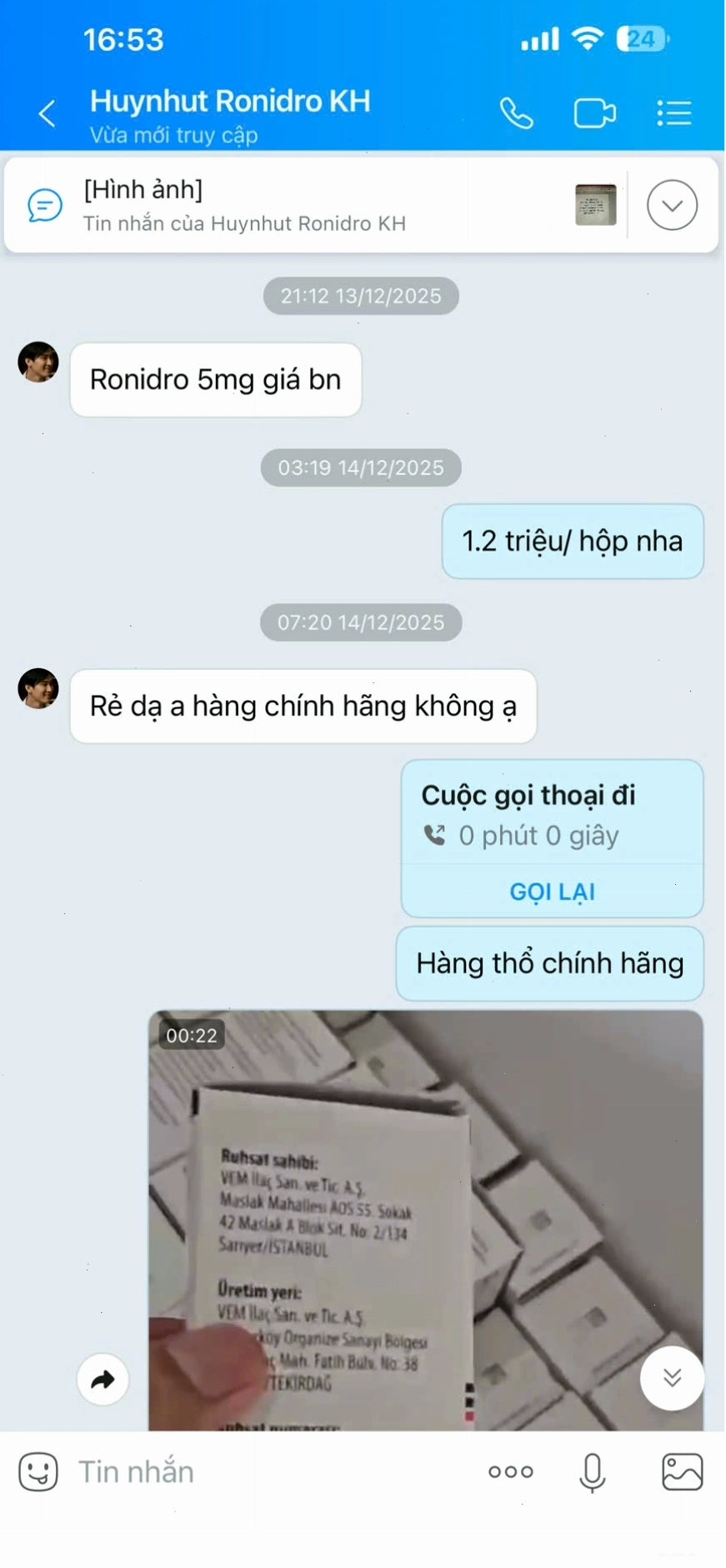 Phản hồi từ người dùng về hiệu quả sử dụng thuốc