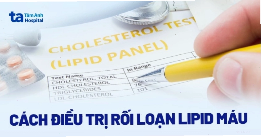 Phương pháp điều trị rối loạn mỡ máu
