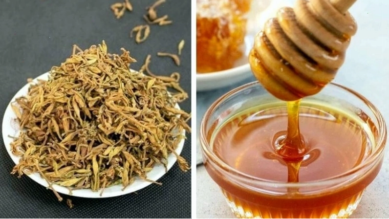Quy trình ngâm hoa khô