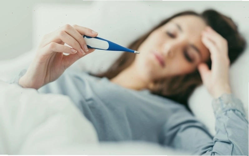 Sốt cao là dấu hiệu của tình trạng nhiễm trùng túi mật nghiêm trọng