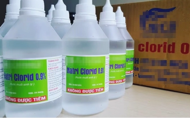Sử dụng nước muối sinh lý đúng cách