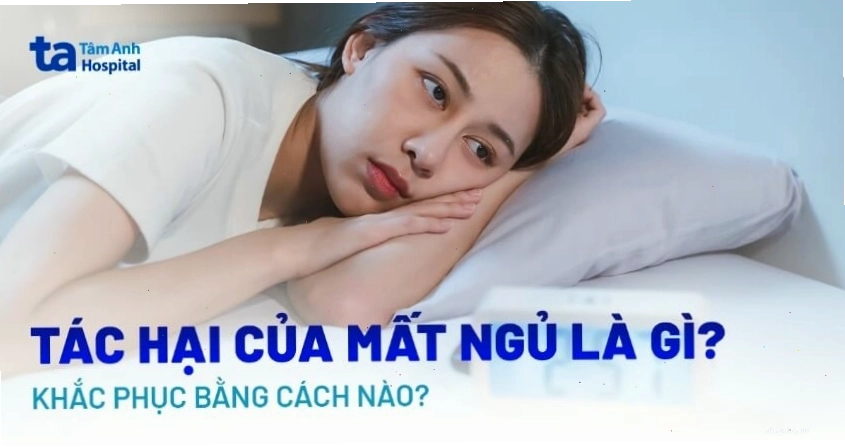 Tác hại của việc mất ngủ mãn tính