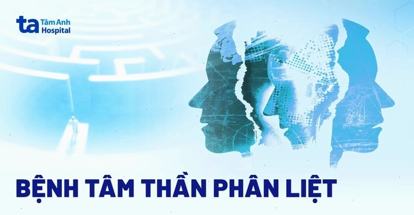 Tâm thần phân liệt minh họa sức khỏe tinh thần