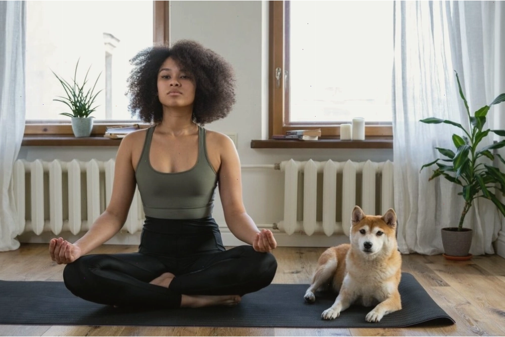Tập yoga hỗ trợ giảm chóng mặt