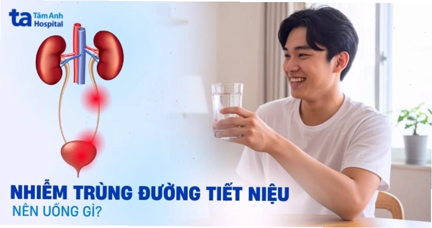 Thức uống tốt cho người bị nhiễm trùng đường tiết niệu
