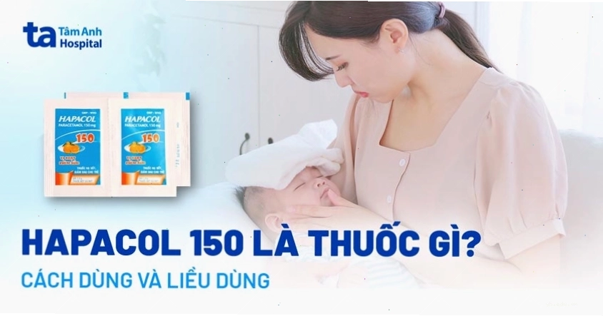 Thuốc hạ sốt dạng gói tiện lợi