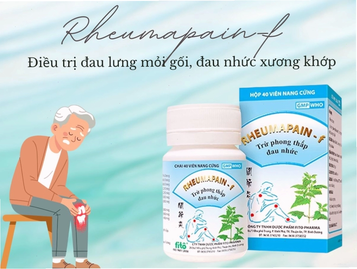 Thuốc Rheumapain-f cải thiện phong thấp