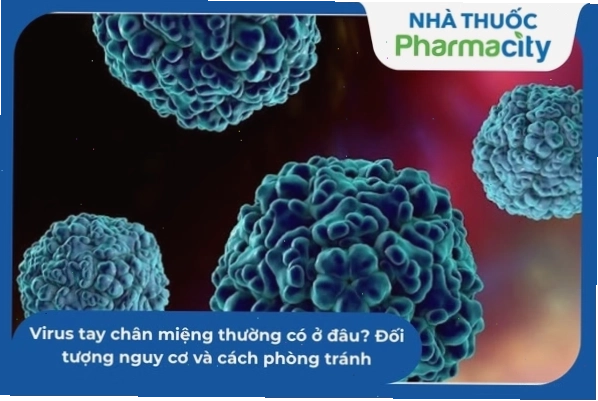 Virus tay chân miệng thường đi kèm với các vấn đề vệ sinh