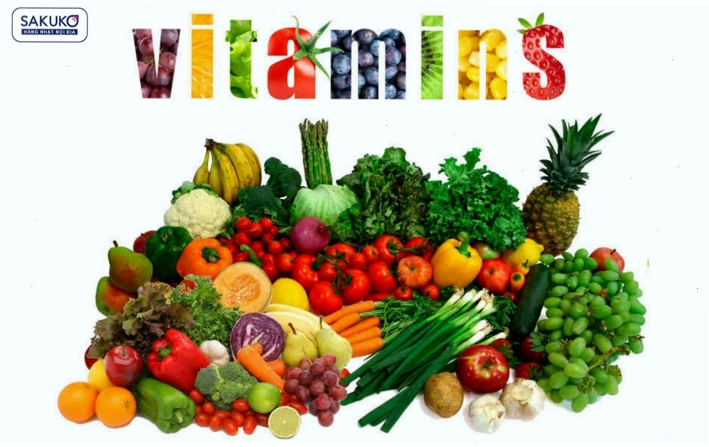 Vitamin từ rau củ quả cung cấp hàm lượng lipid lớn giúp cải thiện môi bong tróc