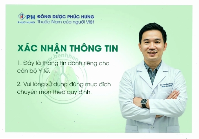 Xác nhận thông tin y khoa chính xác