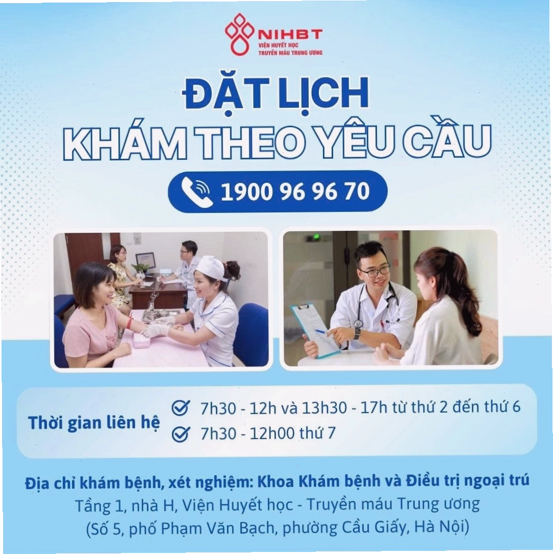 Xet nghiem mau theo yeu cau
